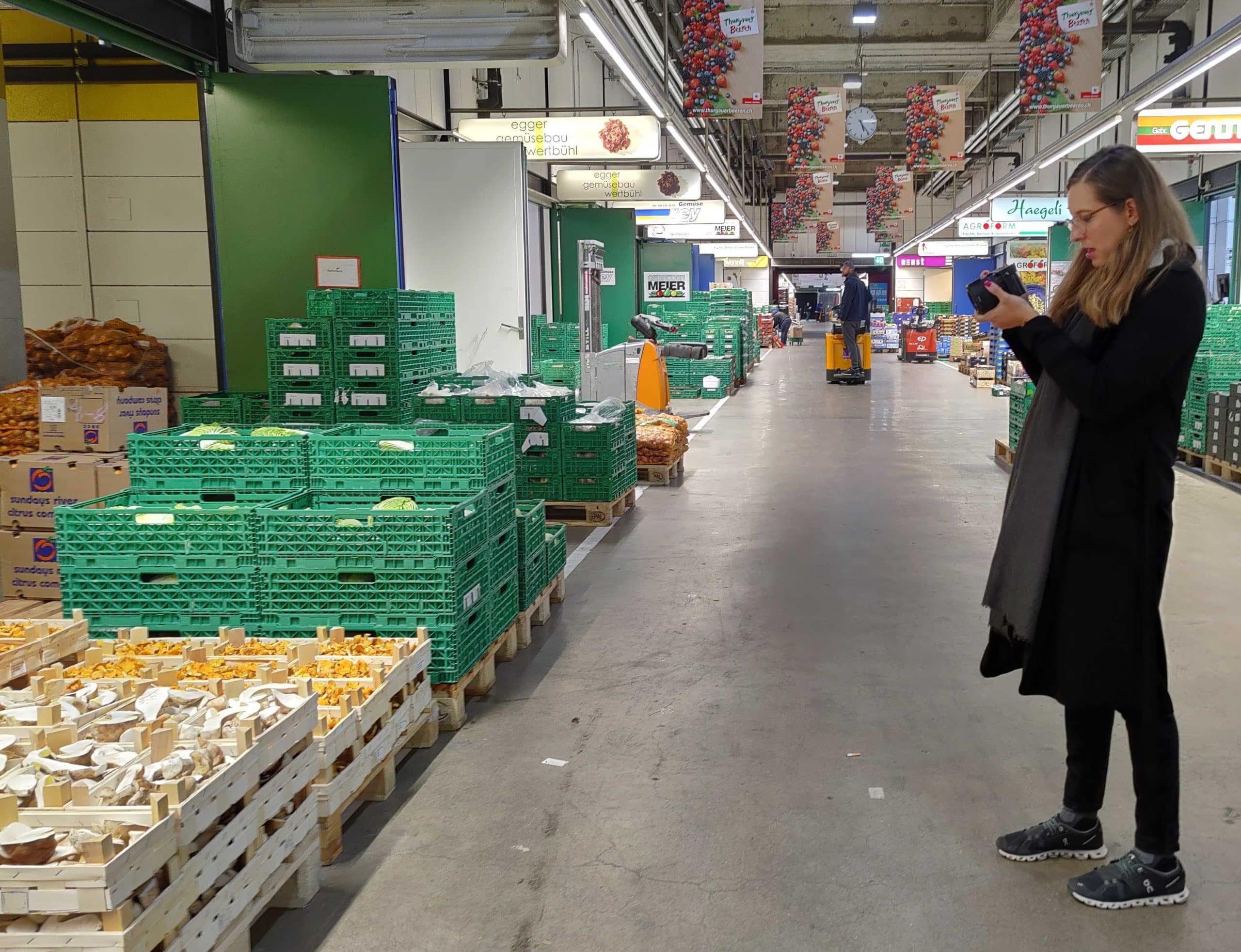 Für die grüne Branche, mit der grünen Branche