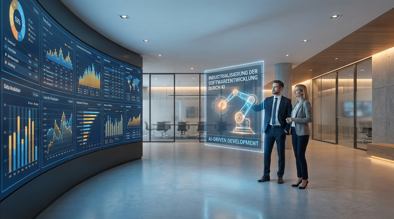 Industrialisierung der Softwareentwicklung durch KI